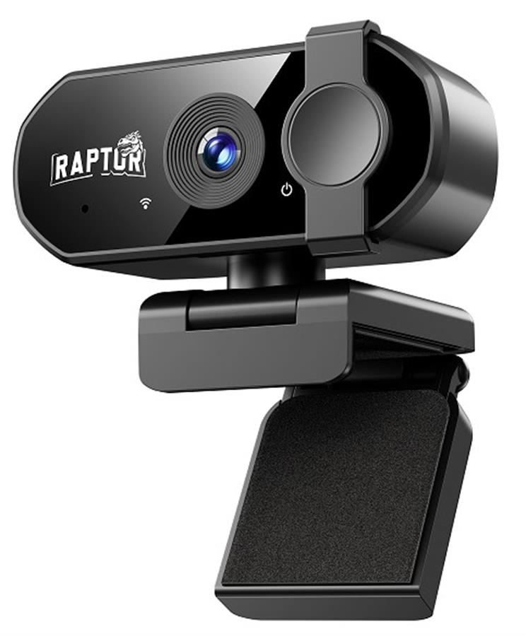 Webcam 4K con Micrófono RAPTOR