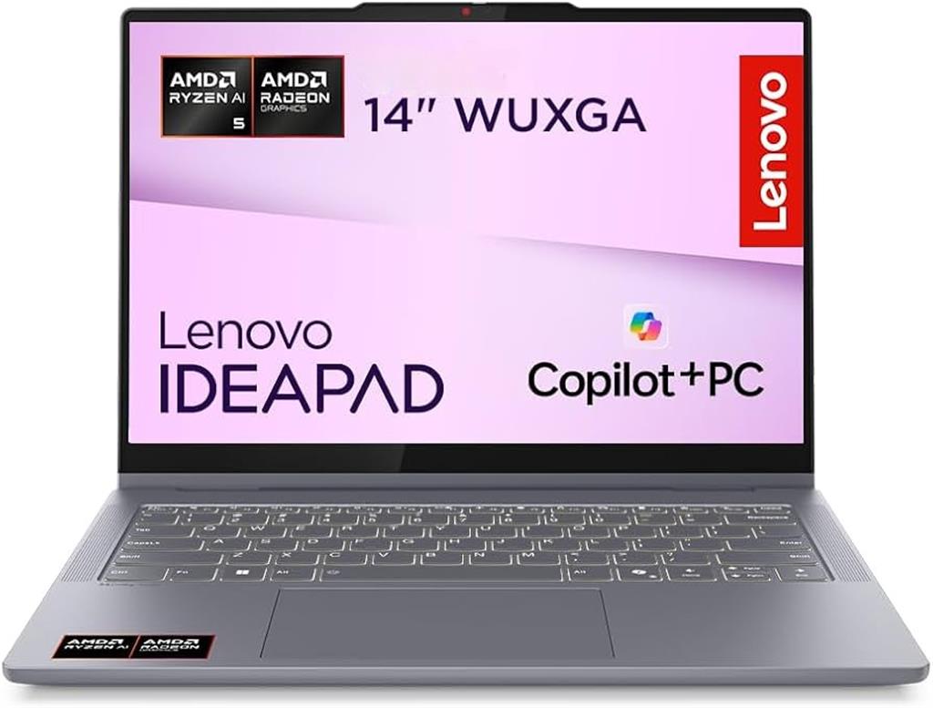 Notebook LENOVO IDEAPAD 5 14AGP11 2-1 RYZEN AI 5 430, 16Gb RAM DDR5, SSD NVMe 512Gb, 14" FHD+ TOUCHSCREEN