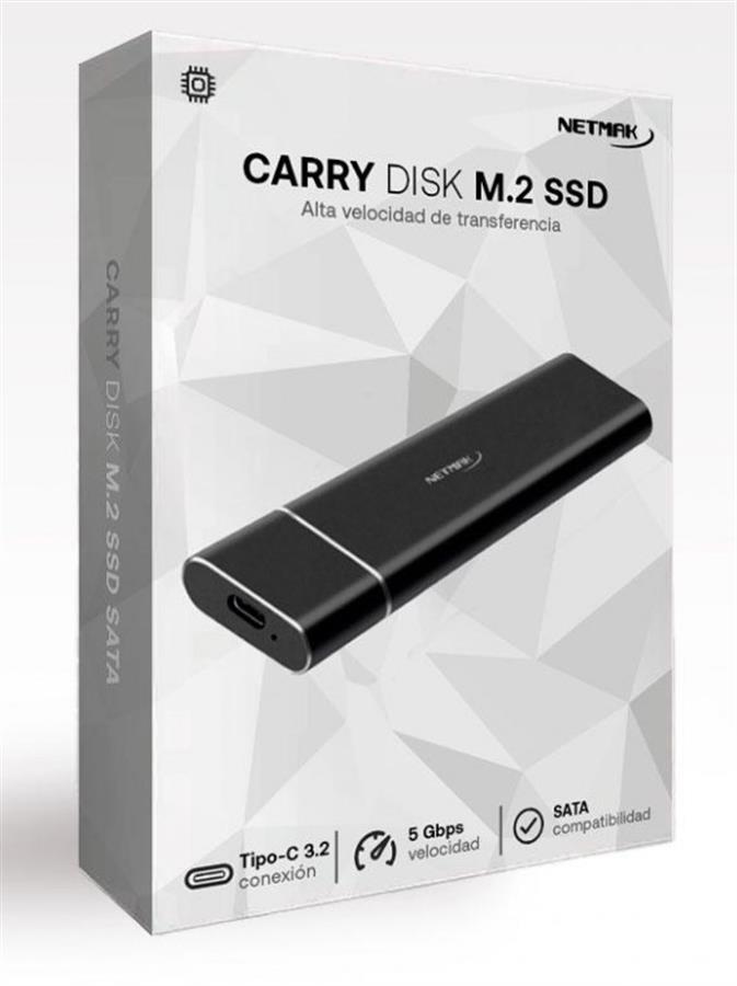 Carry Disk M.2 SATA USB 3.2 NETMAK NM-CASE-5