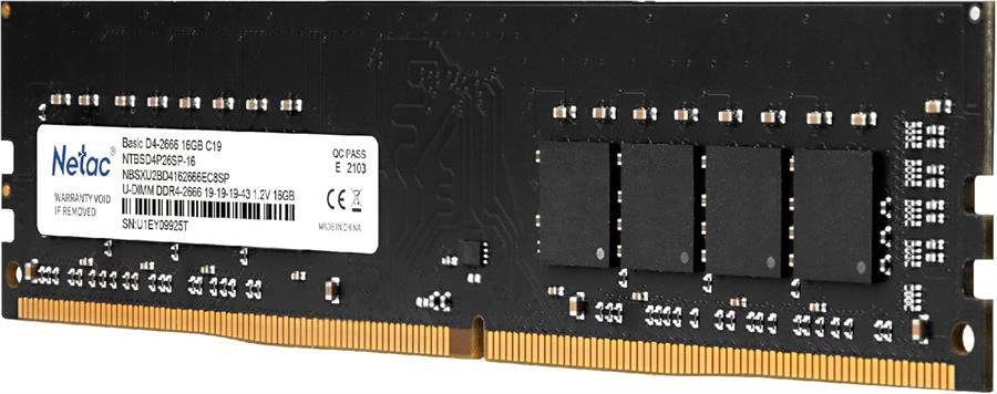 Memoria RAM DDR4 32GB 3200MHz NETAC Basic