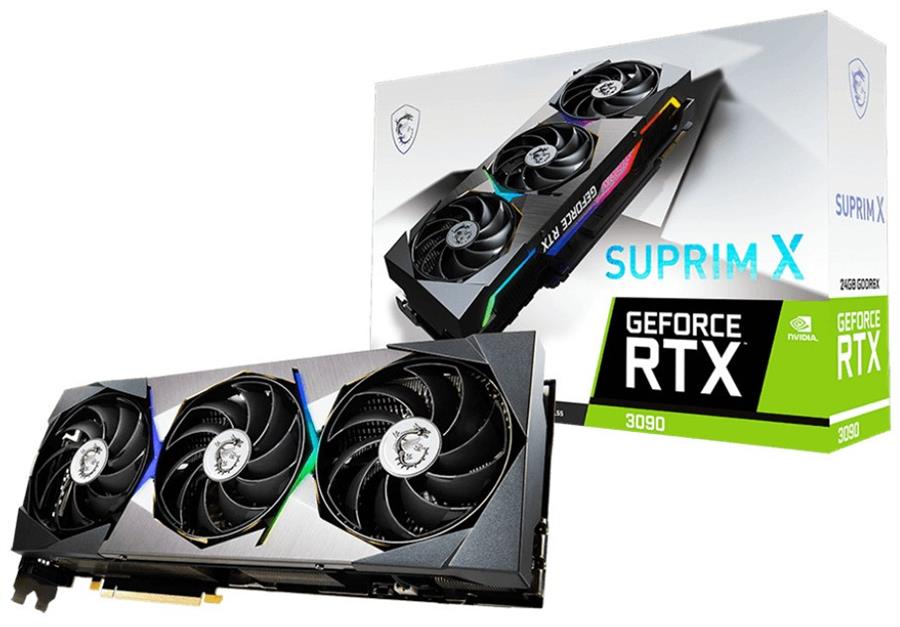 Placa MSI GEFORCE RTX 3090 SUPRIM X 24Gb