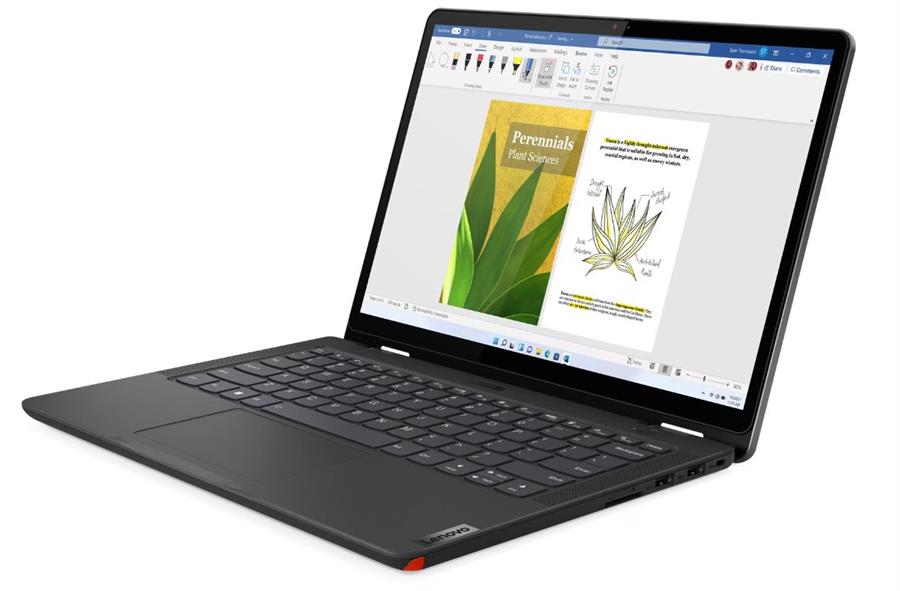 Notebook LENOVO YOGA 13W 2-1 RYZEN 5 7530U, 8Gb RAM DDR5, SSD NVMe 256Gb, 14" FHD+ TOUCHSCREEN