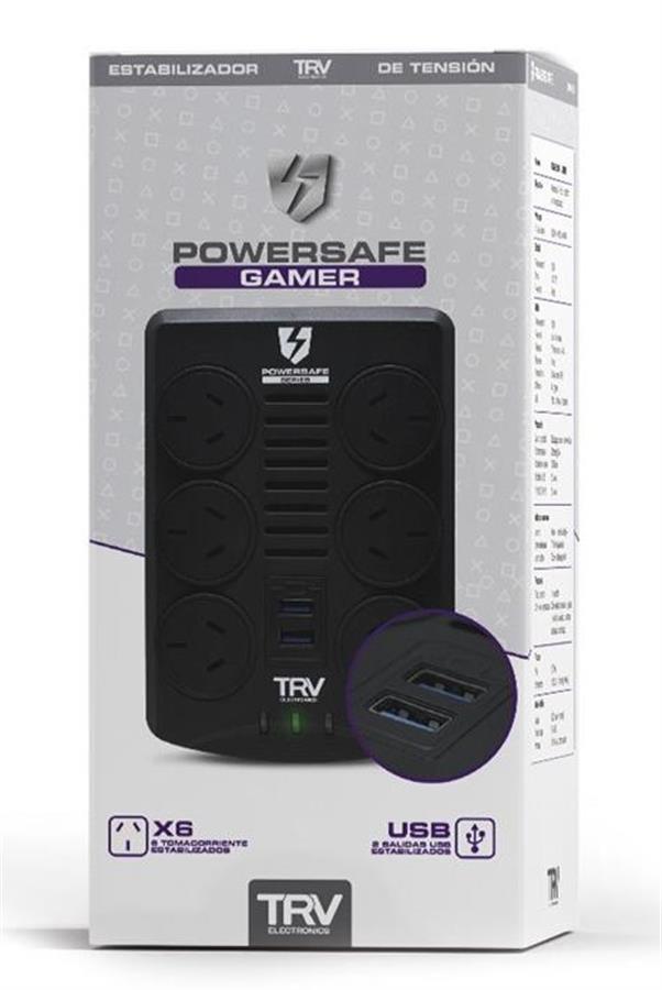 Estabilizador TRV POWERSAFE USB 4000VA