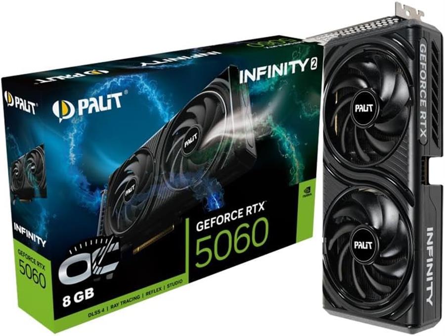 Placa PALIT GEFORCE RTX 5060 INFINITY 2 OC 8Gb