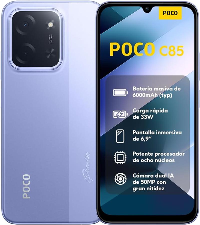 Celular Xiaomi Poco C85 8Gb, 256Gb