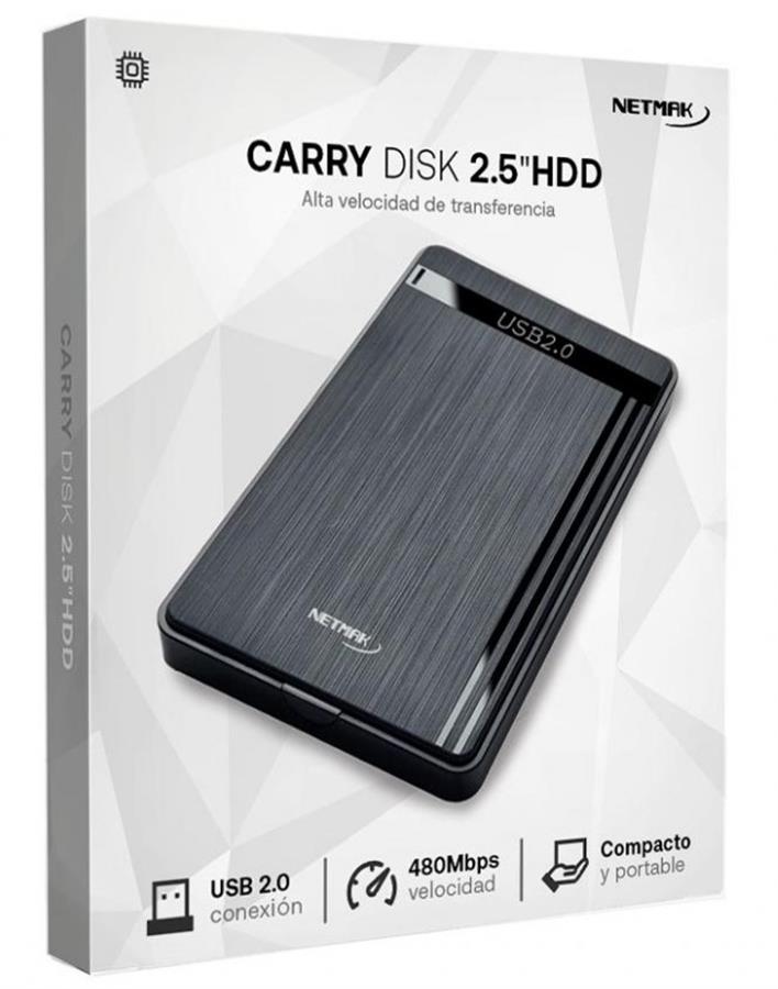 Carry Disk 2.5 SATA USB NETMAK NM-CASE-2
