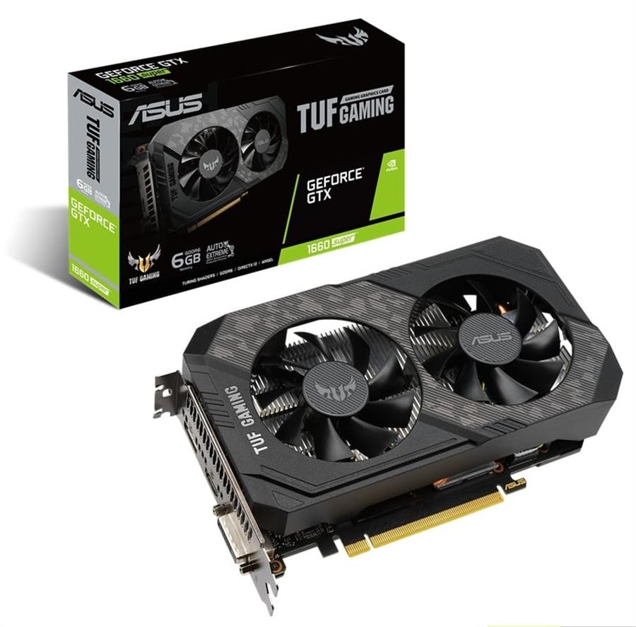 Placa ASUS GEFORCE GTX 1660 Super TUF GAMING 6Gb