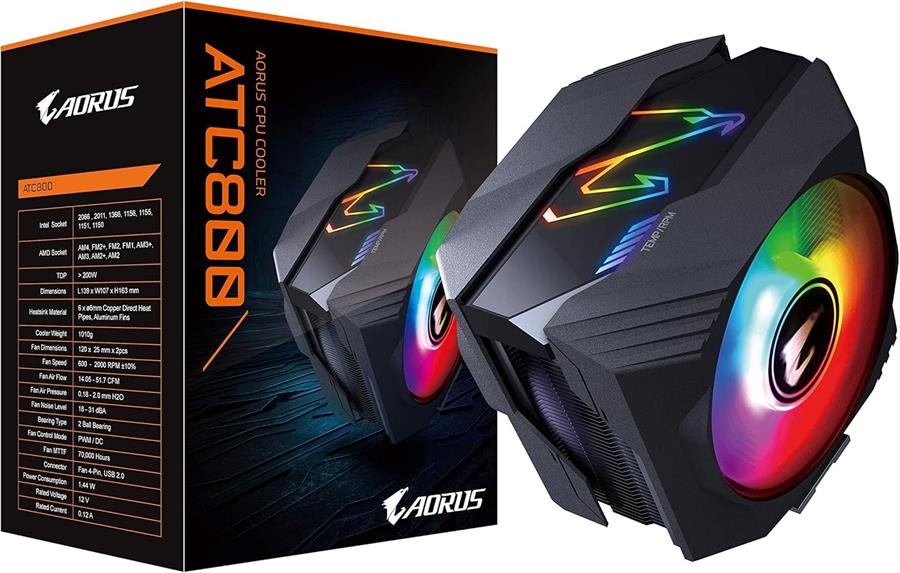 CPU Cooler GIGABYTE AORUS ATC800 aRGB