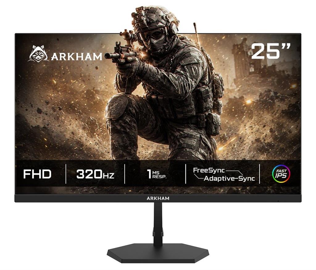 Monitor ARKHAM GAMING 25" ARK25320FI8 FHD 320Hz