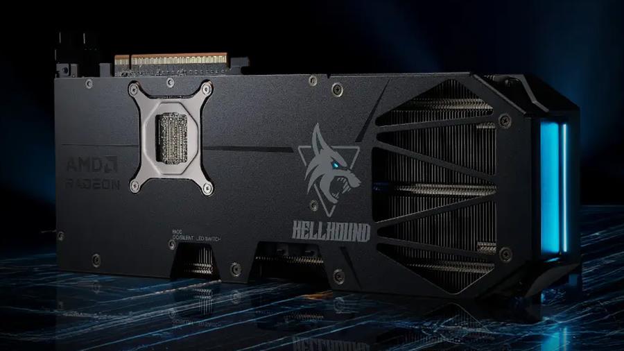 Placa POWERCOLOR Radeon RX 9070 XT HELLHOUND 16Gb