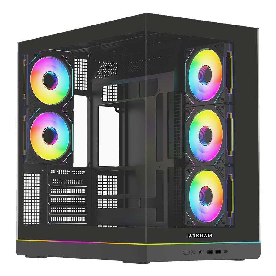 Gabinete ARKHAM RASCAL 5 Fan RGB