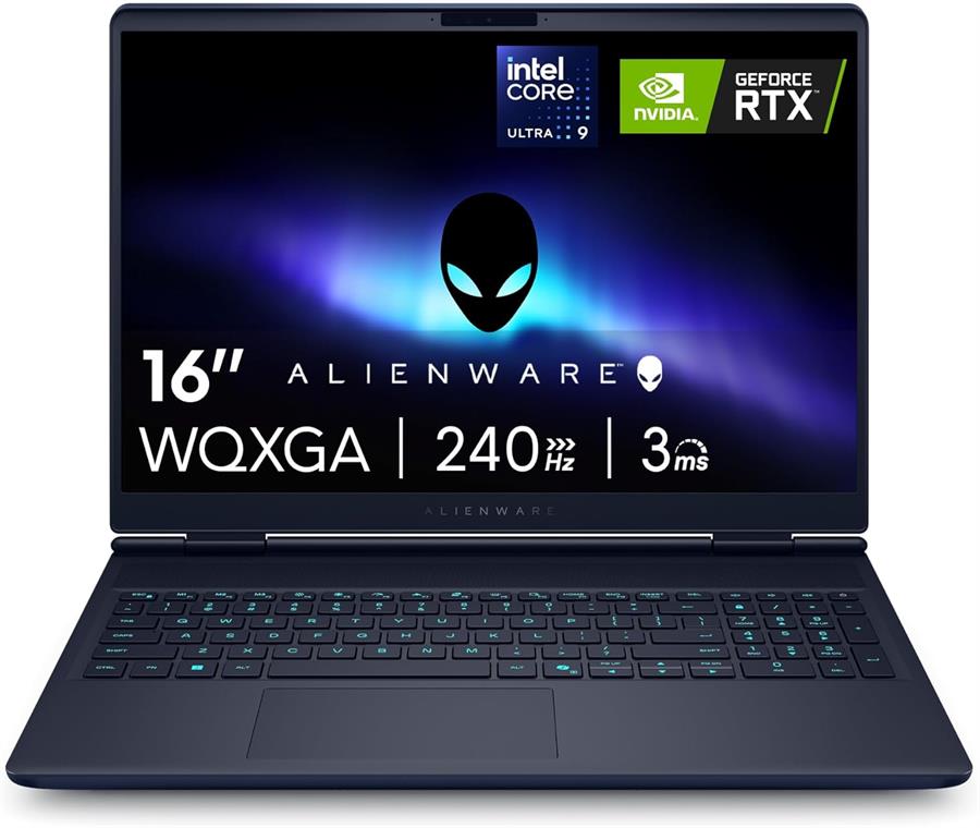Notebook DELL Alienware Aurora X16 INTEL ULTRA 9 275HX, RTX 5070, 32Gb RAM DDR5, SSD NVMe 2Tb, 16" QHD+ 240Hz