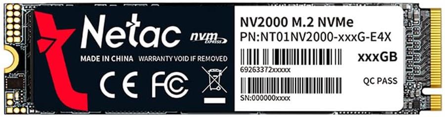 Disco SSD M.2 NVMe 3.0 1TB NETAC NV2000