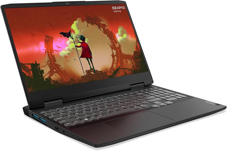 Notebook LENOVO IDEAPAD GAMING 3 RYZEN 5 7535HS, RTX 3050, 8Gb RAM DDR5, SSD NVMe 512Gb, 15.6" 120Hz