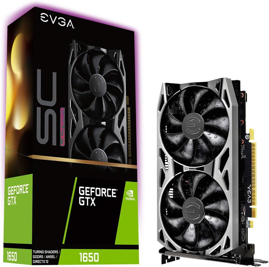 Placa EVGA GEFORCE GTX 1650 SC Ultra Gaming 4Gb