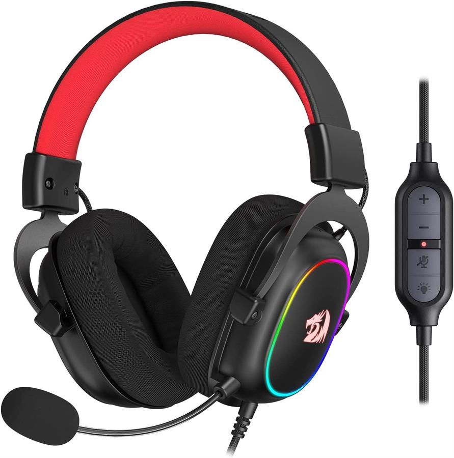 Auriculares Redragon H510 Zeus X 7.1 RGB Wired