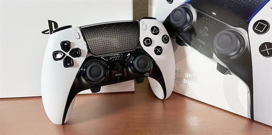 Joystick Dualsense Edge ZCP1 White PlayStation PS5 Profesional Wireless