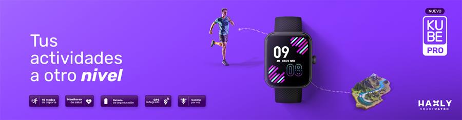 Reloj Smart Watch HAXLY Kube Pro GPS