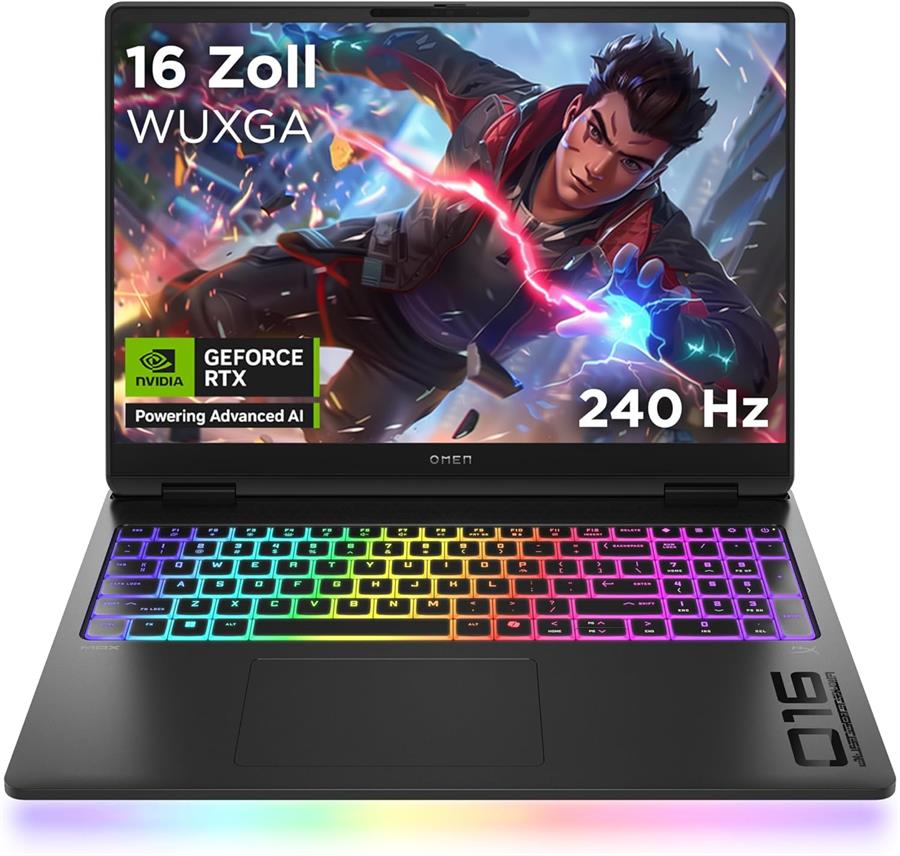 Notebook HP OMEN MAX 16 RYZEN AI 9 HX 375, RTX 5080, 32Gb RAM DDR5, SSD NVMe 1Tb, 16" 240Hz QHD+