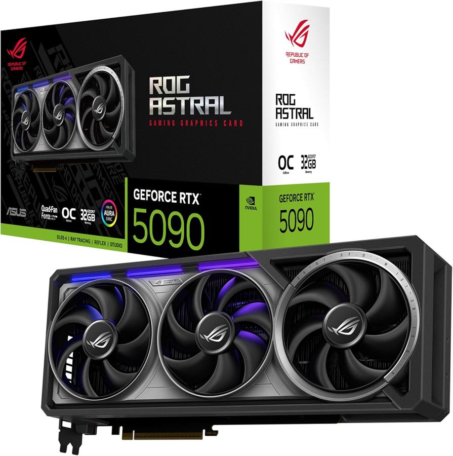 Placa ASUS GEFORCE RTX 5090 ROG ASTRAL OC 32Gb