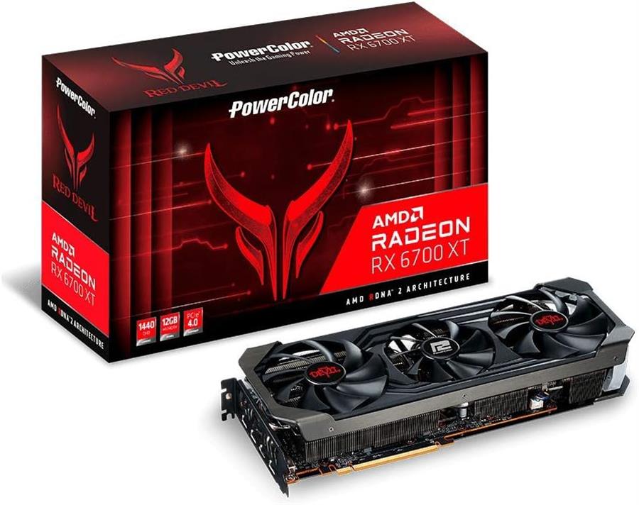 Placa POWERCOLOR Radeon RX 6700 XT Red Devil 12Gb