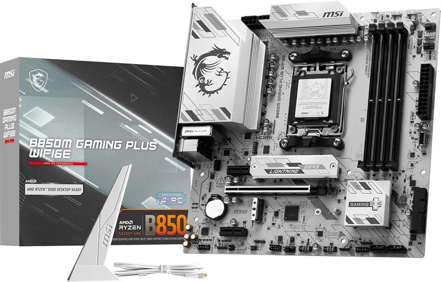 Motherboard MSI B850M GAMING PLUS WIFI 6E AM5