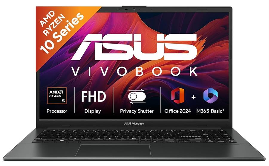 Notebook ASUS VIVOBOOK GO 15 RYZEN 5 40, 8Gb RAM DDR5, SSD NVMe 512Gb, 15.6"