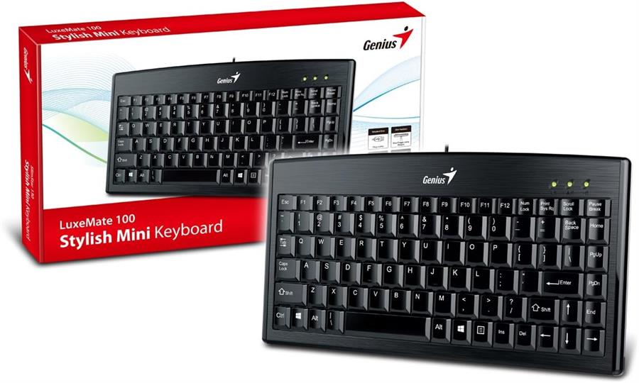 Teclado Genius Luxemate 100 Membrana %75 Wired
