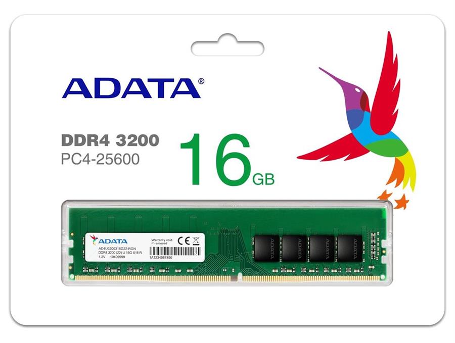 Memoria RAM DDR4 16GB 3200MHz ADATA