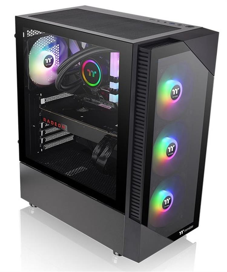 Gabinete Thermaltake View 200 TG 3 Fan RGB